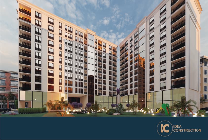 Hapësirë e jashtme e një projekti të Idea Construction